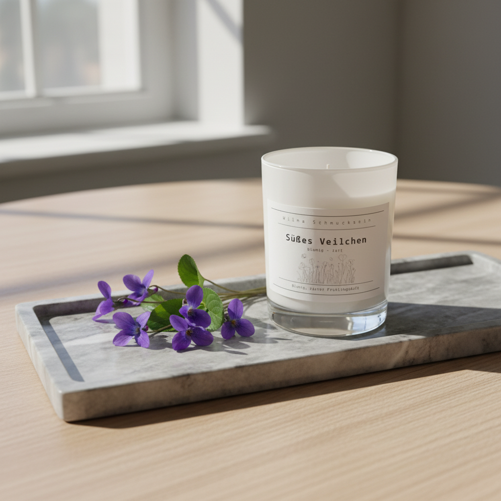 Duftkerze im Glas | Blumig