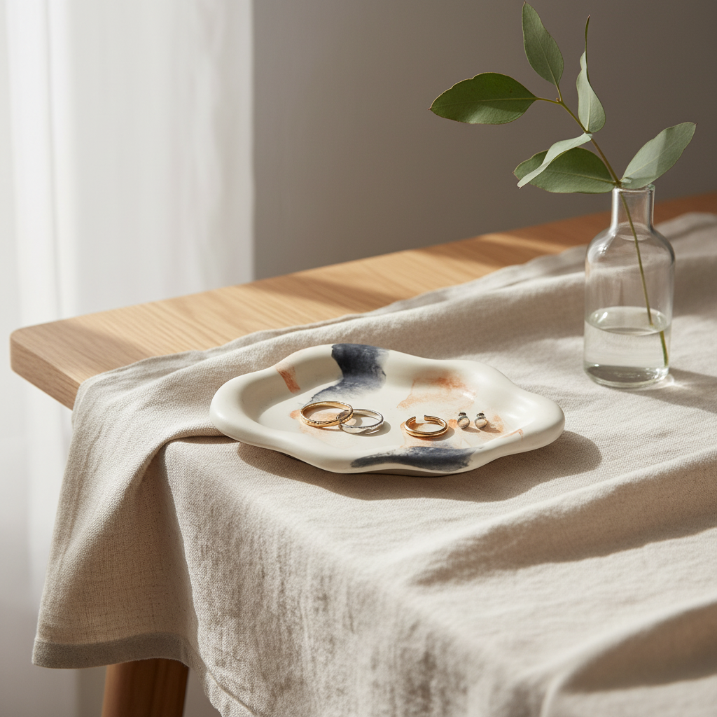 Schmucktablett Schmuckschale Unikat