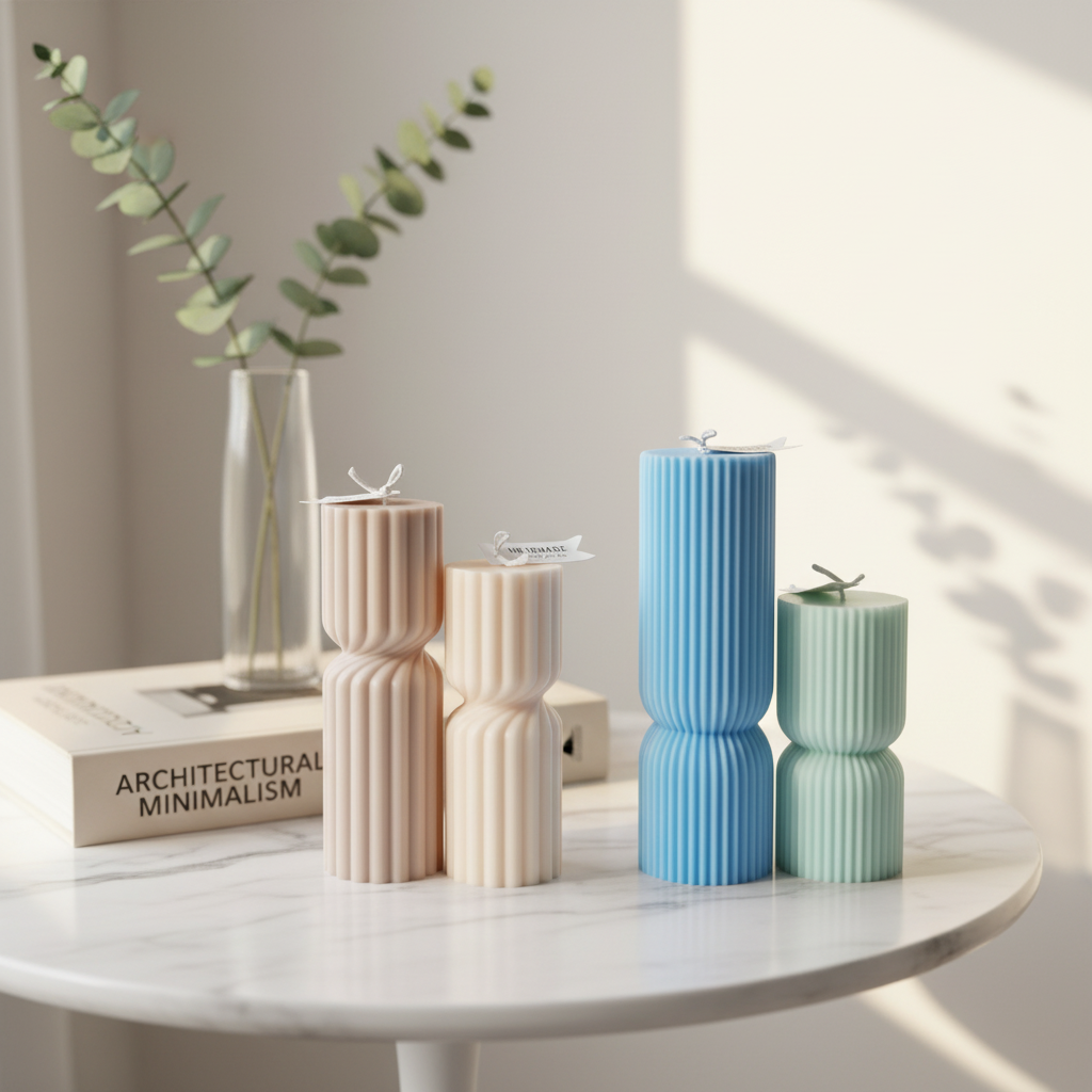 dekorative Standkerze