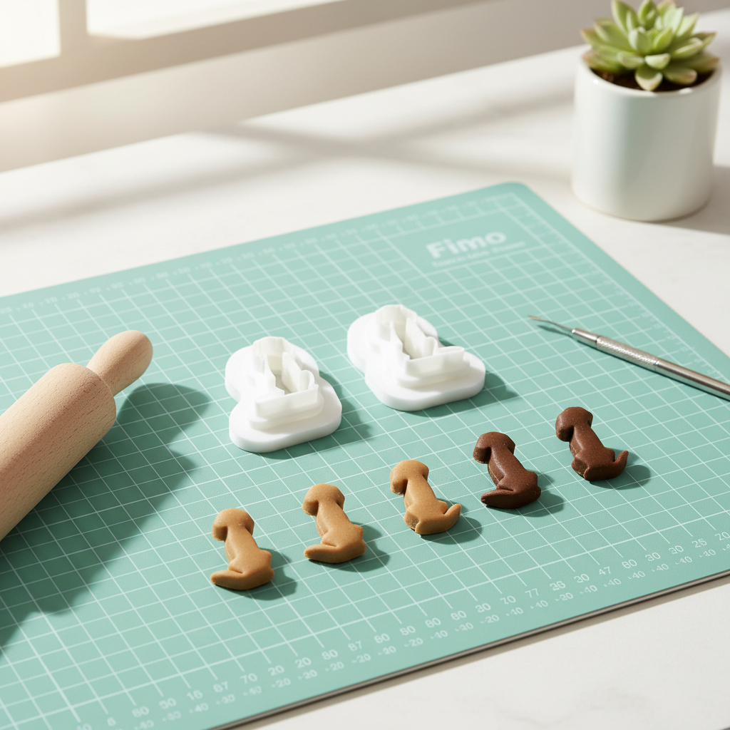 Polymer Clay Cutter -Hund-