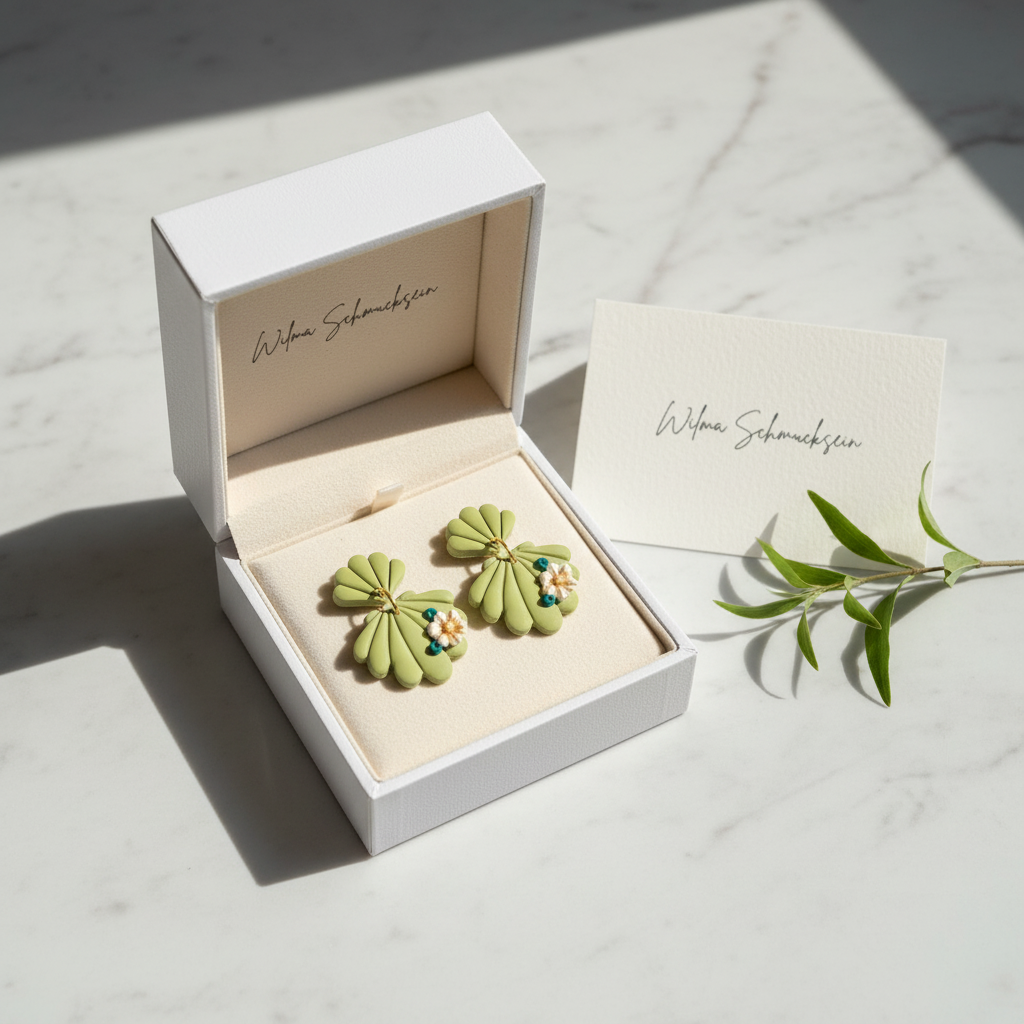 Muschel Ohrstecker