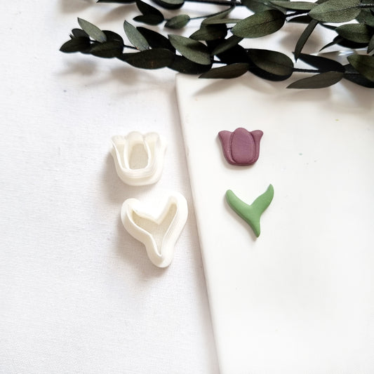Polymer Clay Cutter -Tulpe-