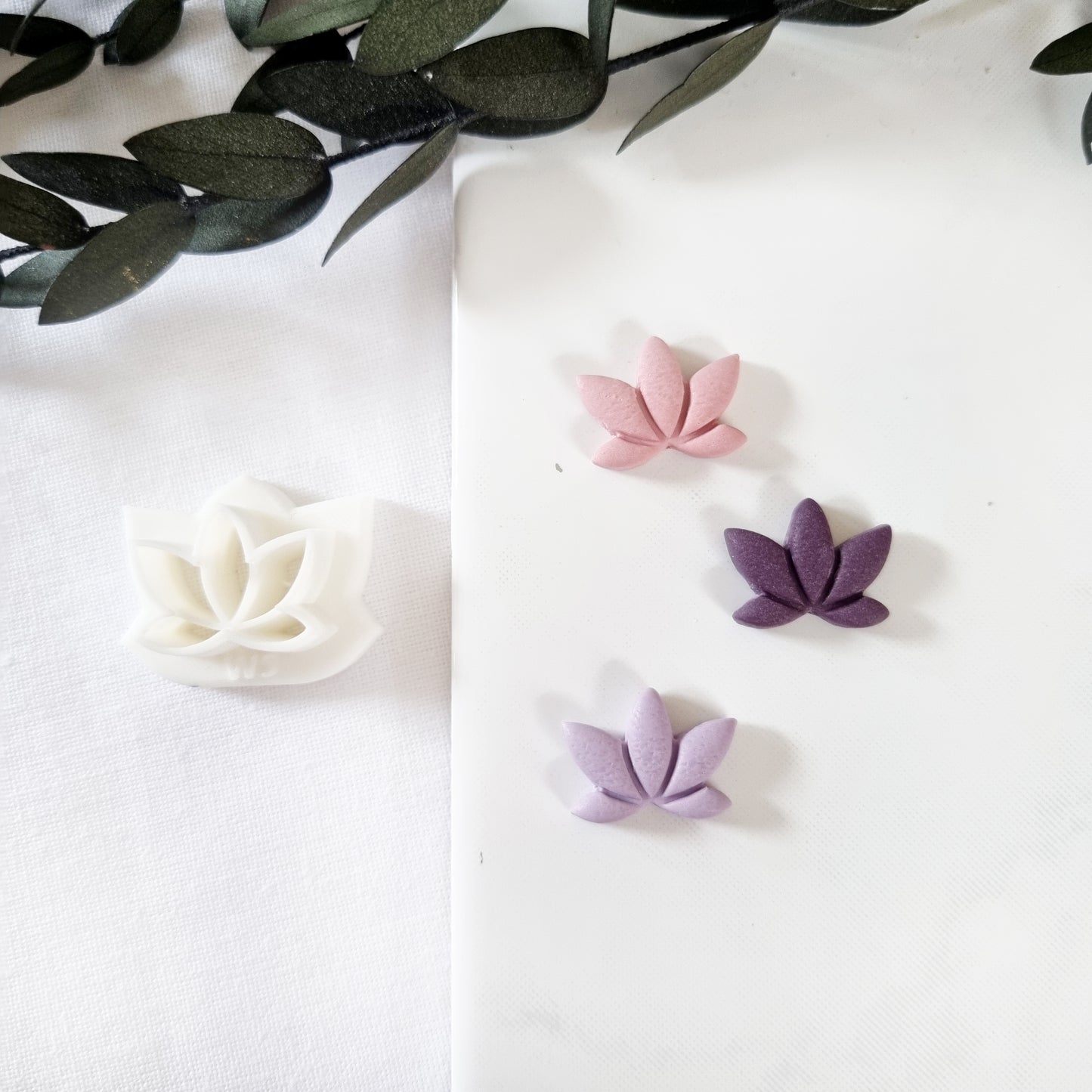 Polymer Clay Cutter -Lotus-