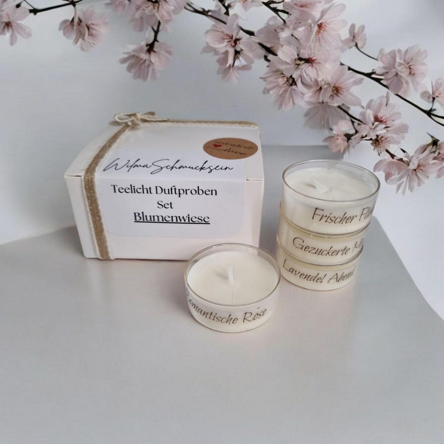 Teelicht Duftproben Set "Blumenwiese"