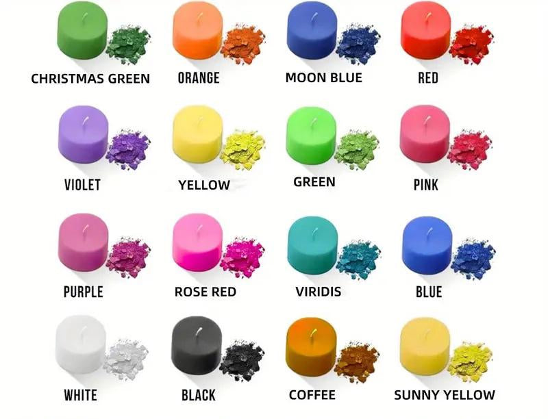 Rosen Blumenbouquet aus Kerzen