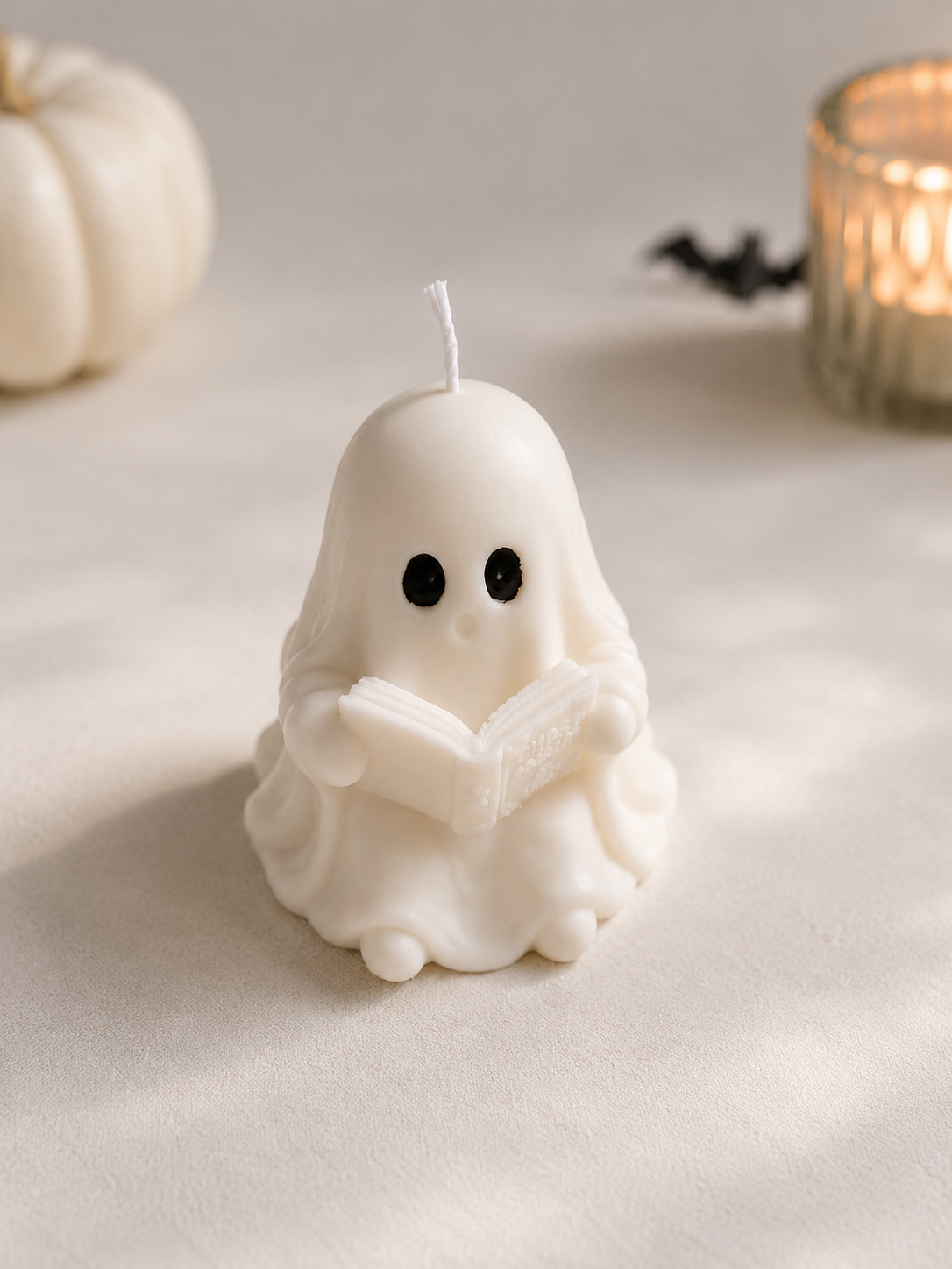 Halloween Geist Kerze