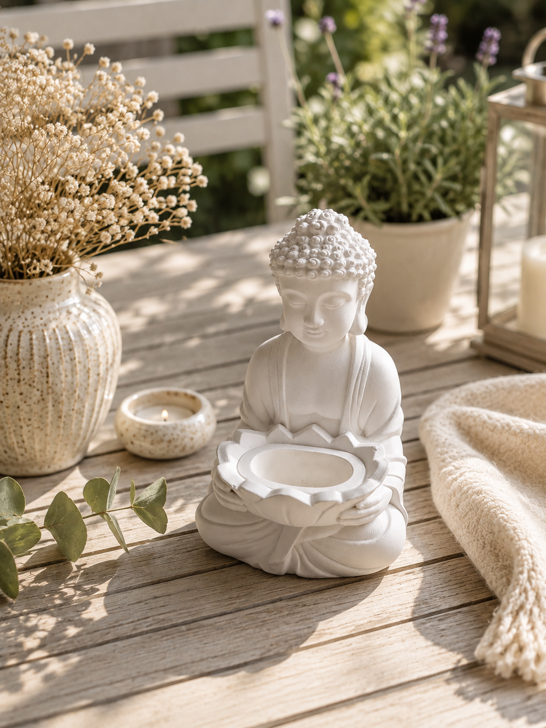 kleiner Buddha Dekofigur