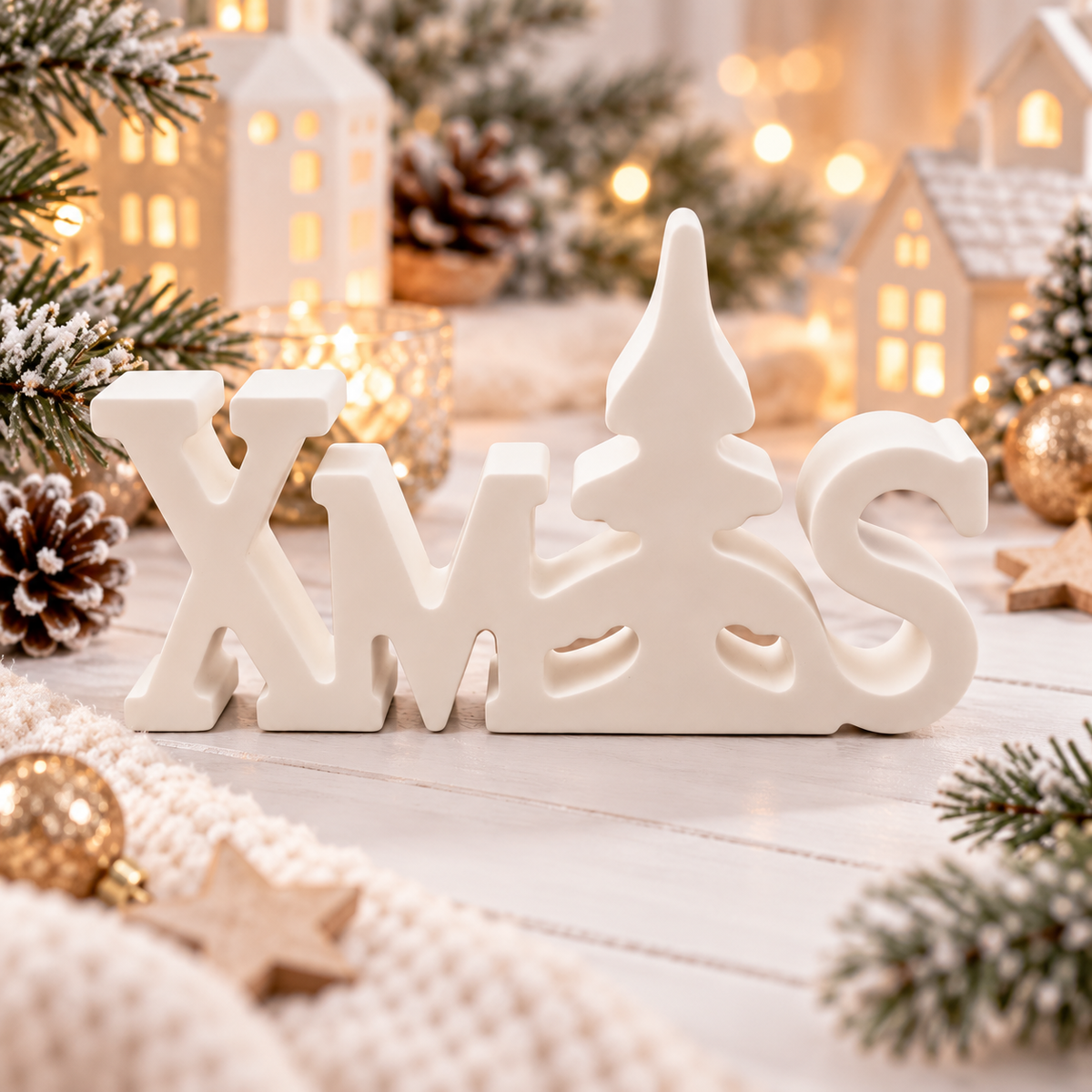 XMAS Deko Schriftzug