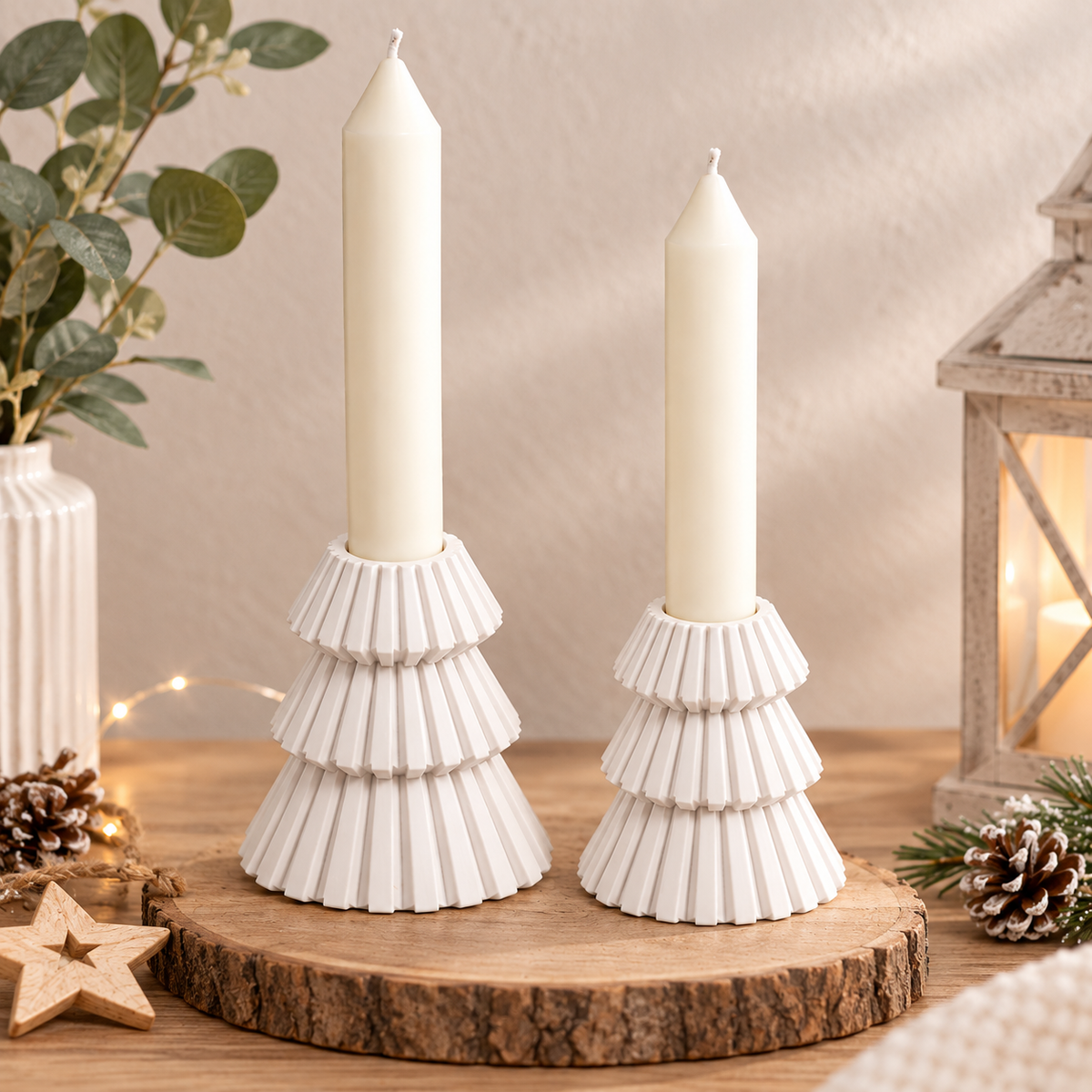 Kerzenständer Set Adventszeit