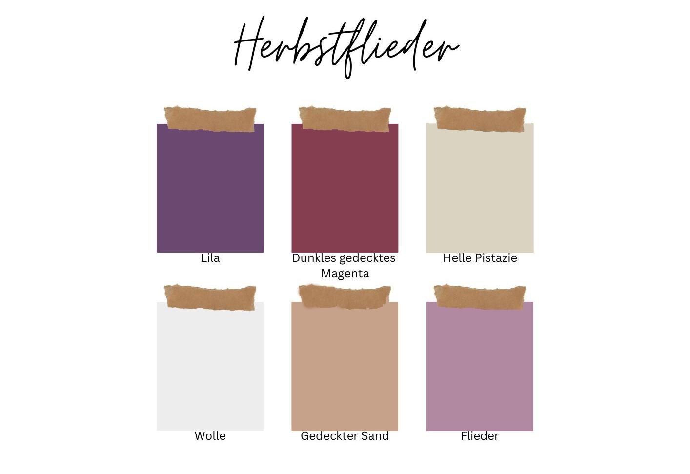 Polymer Clay Farbrezept -Herbstflieder-
