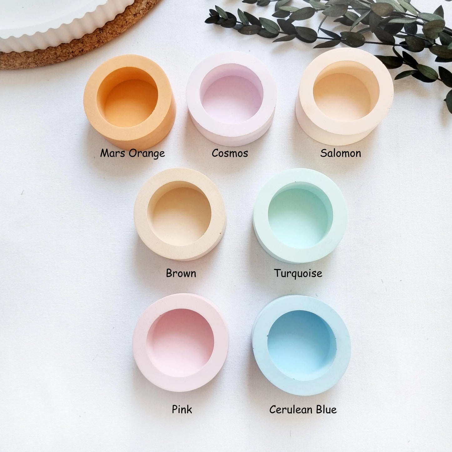 Pastell bunte Teelichthalter