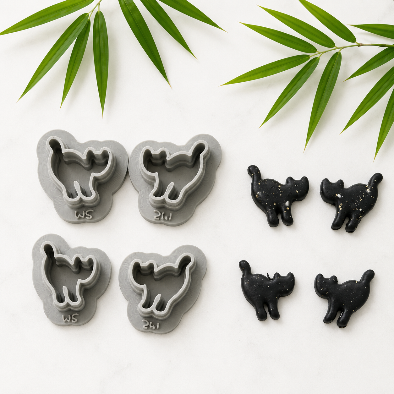 Polymer Clay Cutter -Katze-
