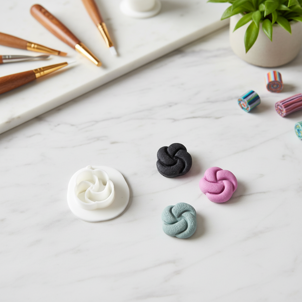 Polymer Clay Cutter -Knoten-
