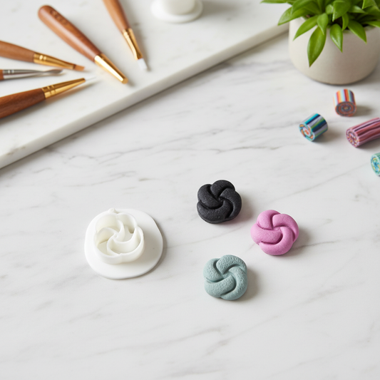 Polymer Clay Cutter -Knoten-