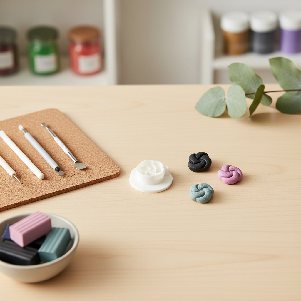 Polymer Clay Cutter -Knoten-