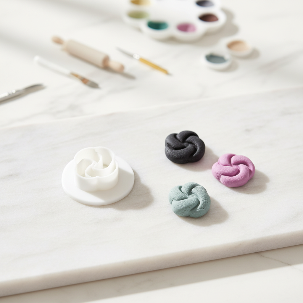 Polymer Clay Cutter -Knoten-