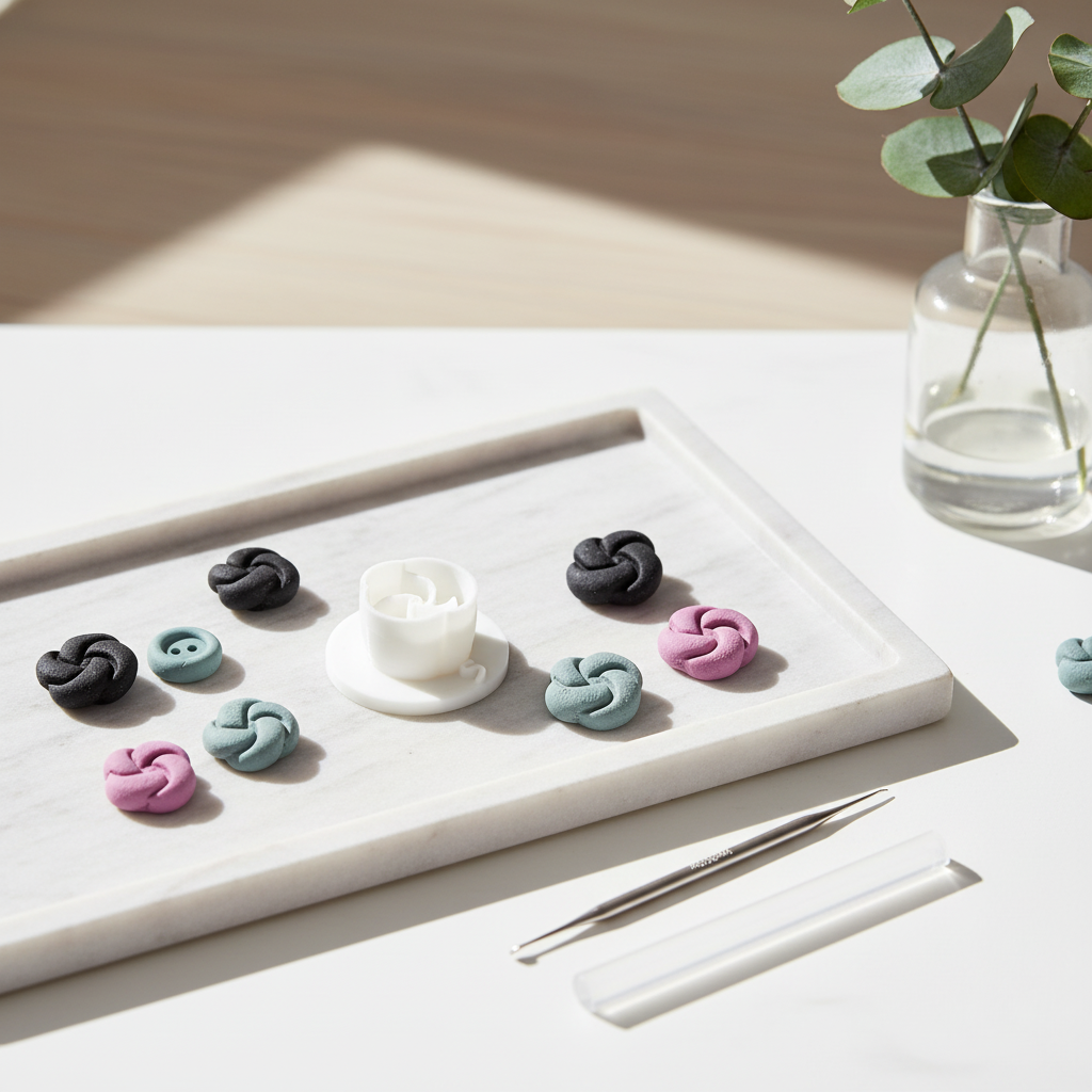 Polymer Clay Cutter -Knoten-