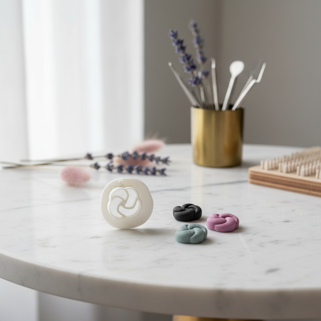 Polymer Clay Cutter -Knoten-