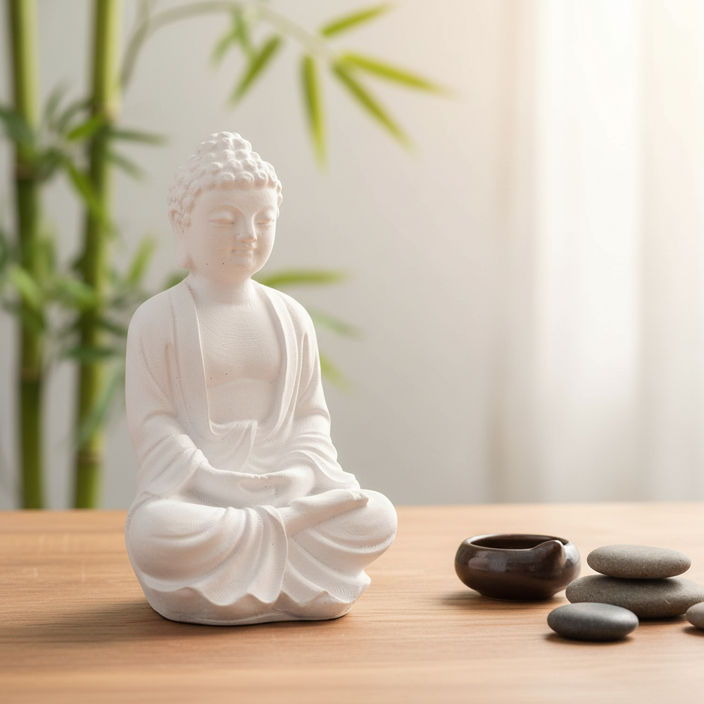 Dekotablett Set Buddha Entspannung