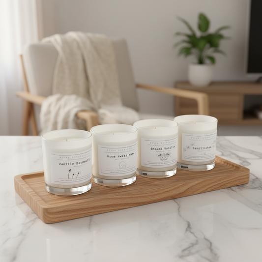 Duftkerze im Glas | Gemütlich Frisch