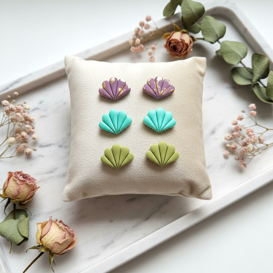 kleine Muscheln Ohrstecker