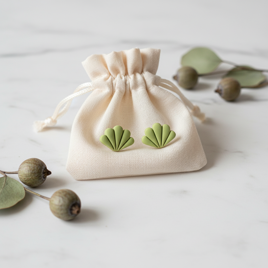 kleine Muscheln Ohrstecker