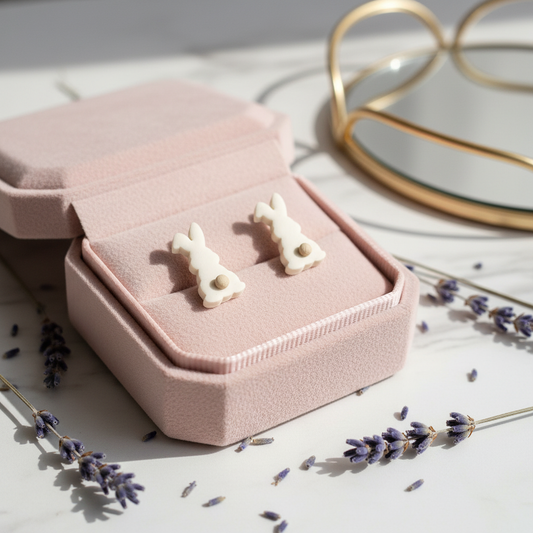 Ohrstecker kleiner Hase