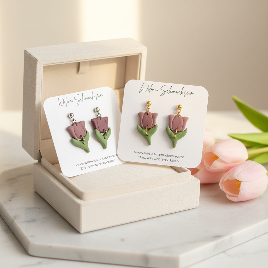 Tulpen Ohrstecker