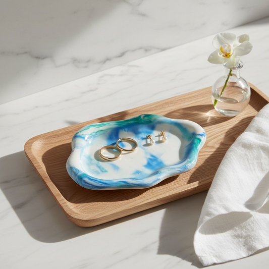 Schmucktablett Schmuckschale Unikat