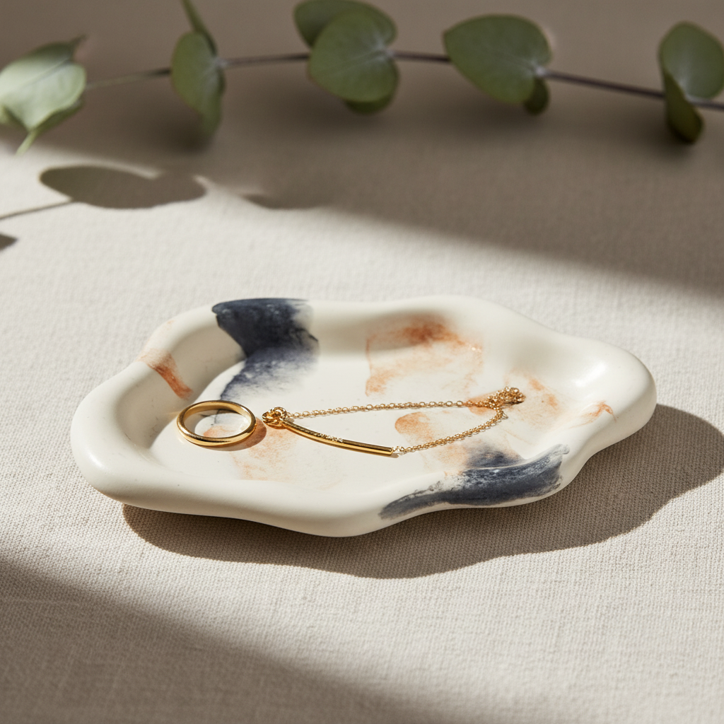 Schmucktablett Schmuckschale Unikat