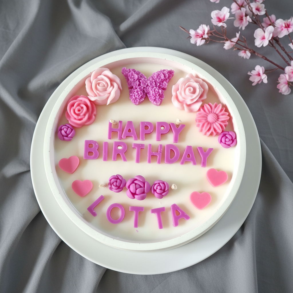 Kerze Geburtstag mit Namen