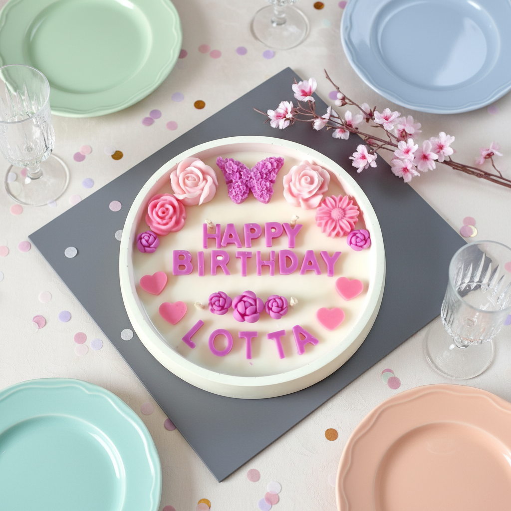 Kerze Geburtstag mit Namen