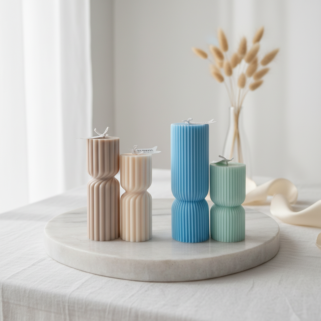 dekorative Standkerze