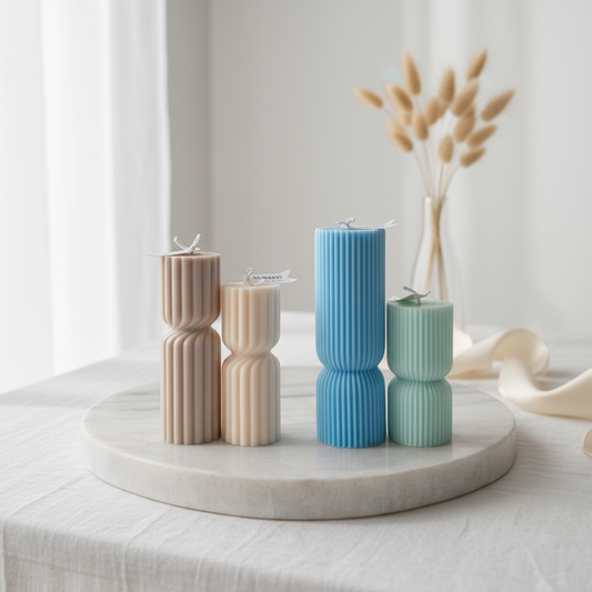 dekorative Standkerze