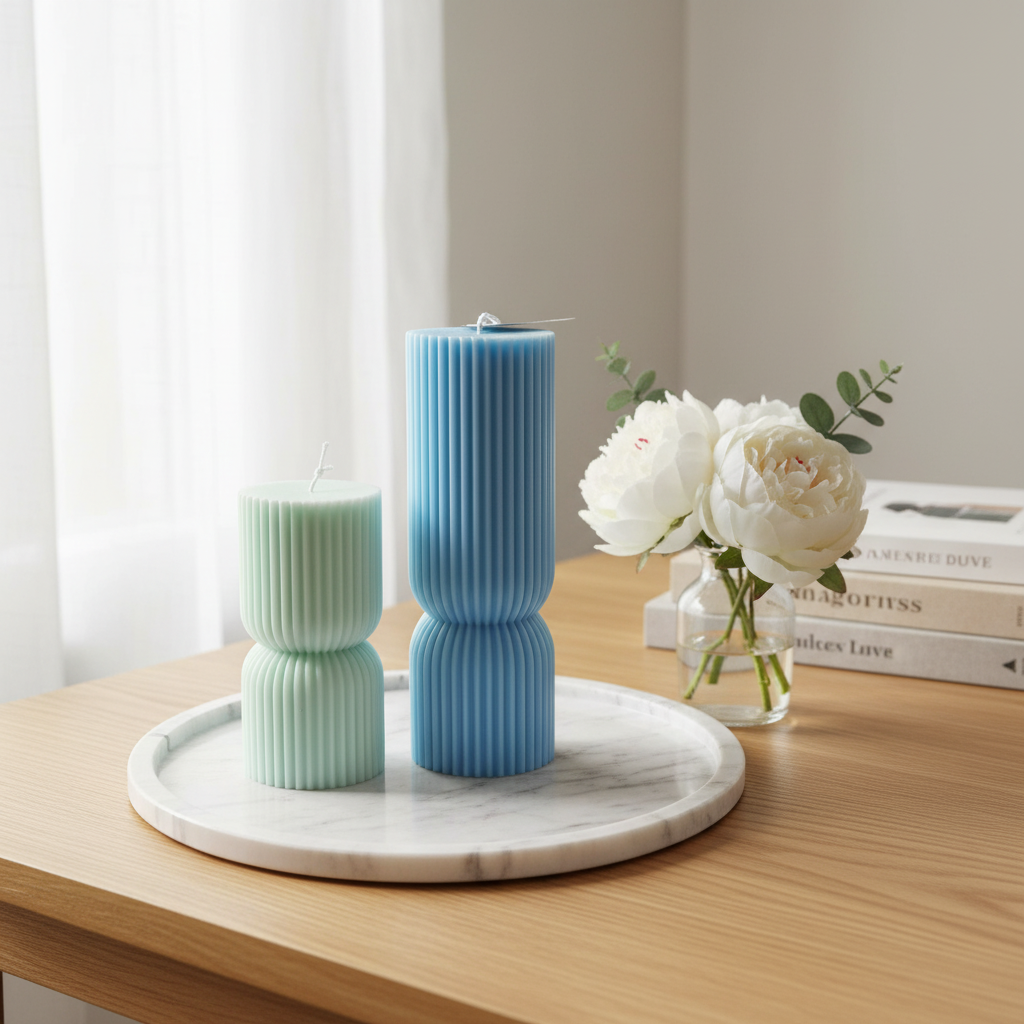 dekorative Standkerze