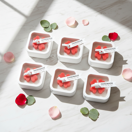 vegane Sojakerze Duftkerze Herzen