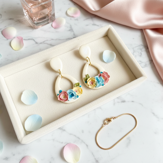 Ohrstecker mit Blüten