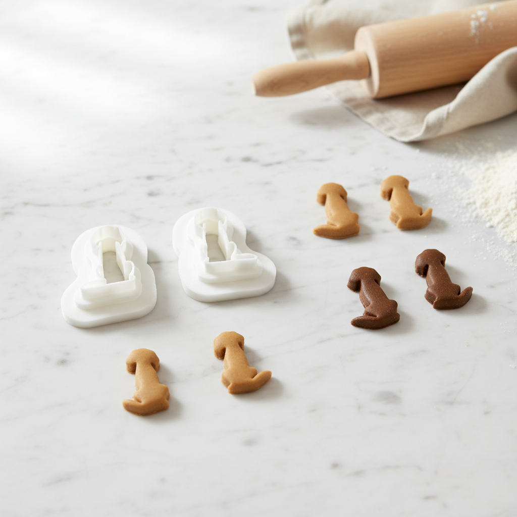 Polymer Clay Cutter -Hund-