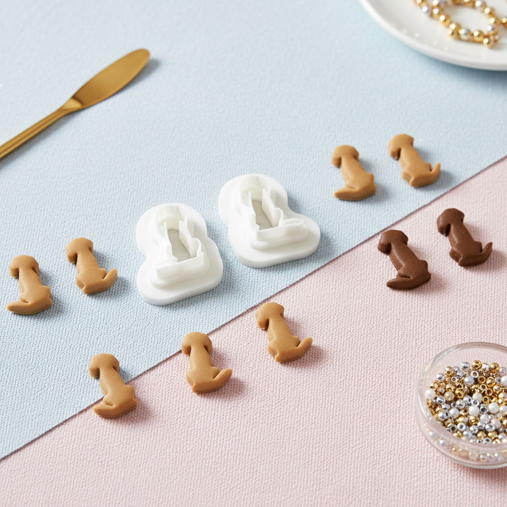 Polymer Clay Cutter -Hund-