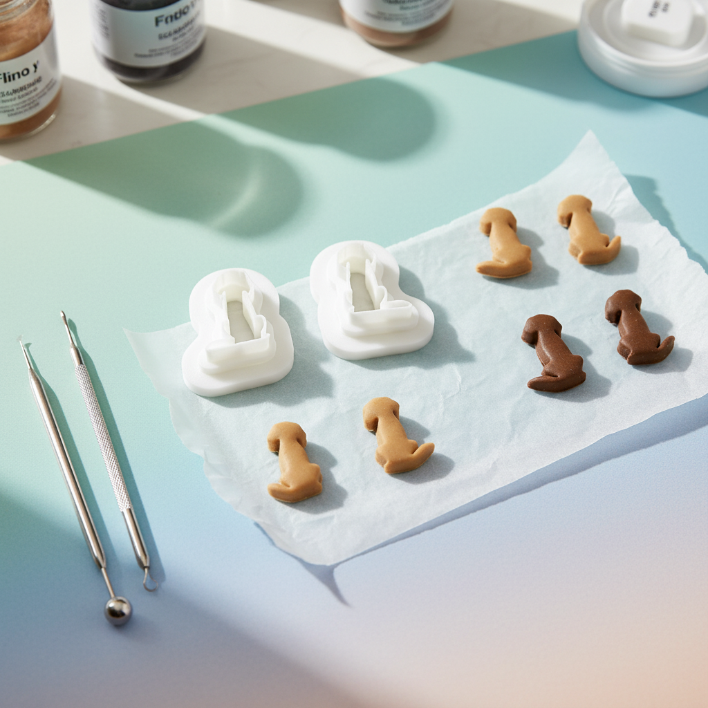 Polymer Clay Cutter -Hund-