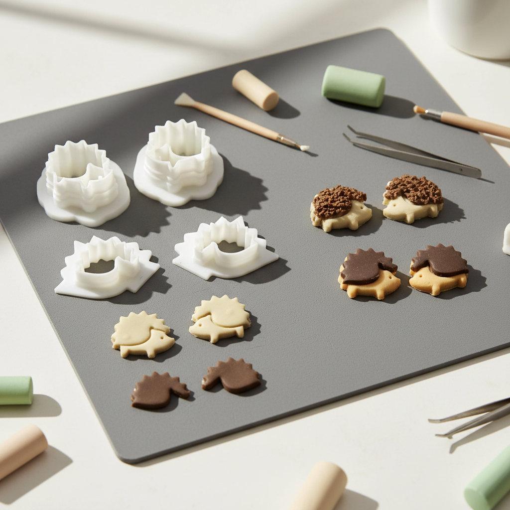 Polymer Clay Cutter -Igel-