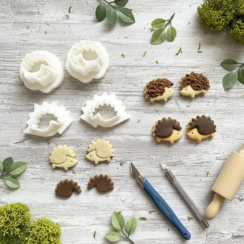 Polymer Clay Cutter -Igel-