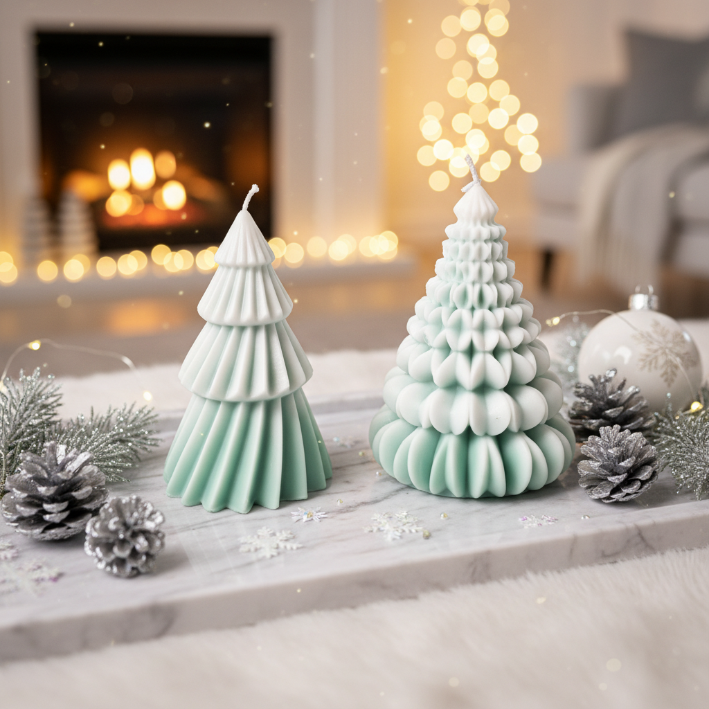 Adventskerze Tannenbaum