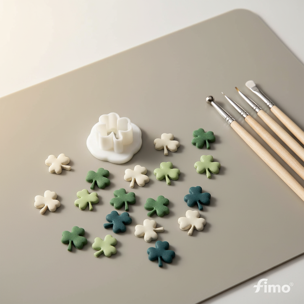 Polymer Clay Cutter -Kleeblatt-