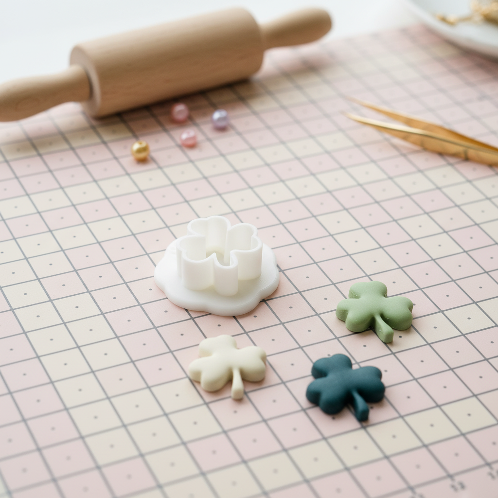 Polymer Clay Cutter -Kleeblatt-
