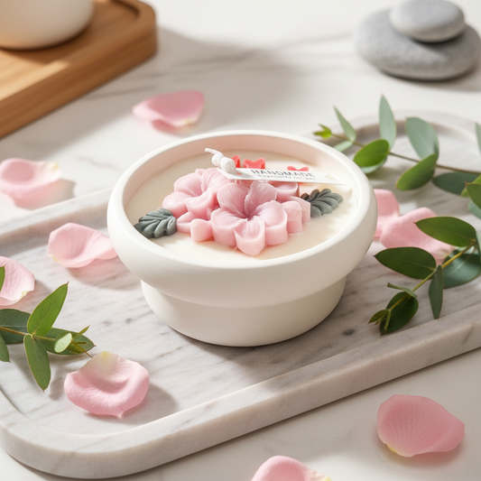 Blumenkerze Frühling