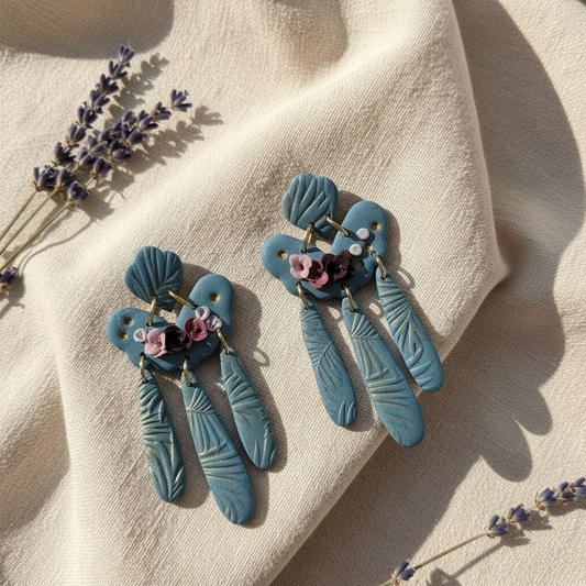 Ohrstecker mit  Blumen