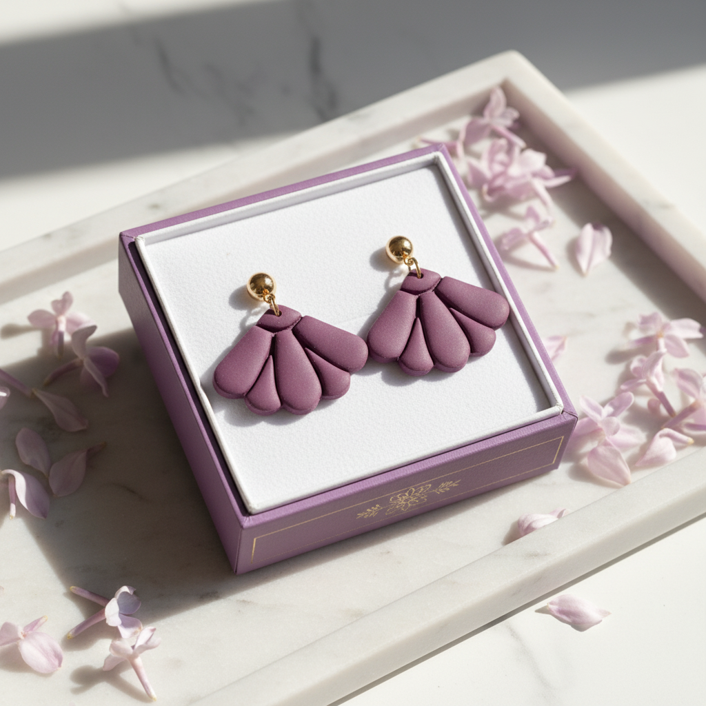 Polymer Clay Ohrringe "Lotta"