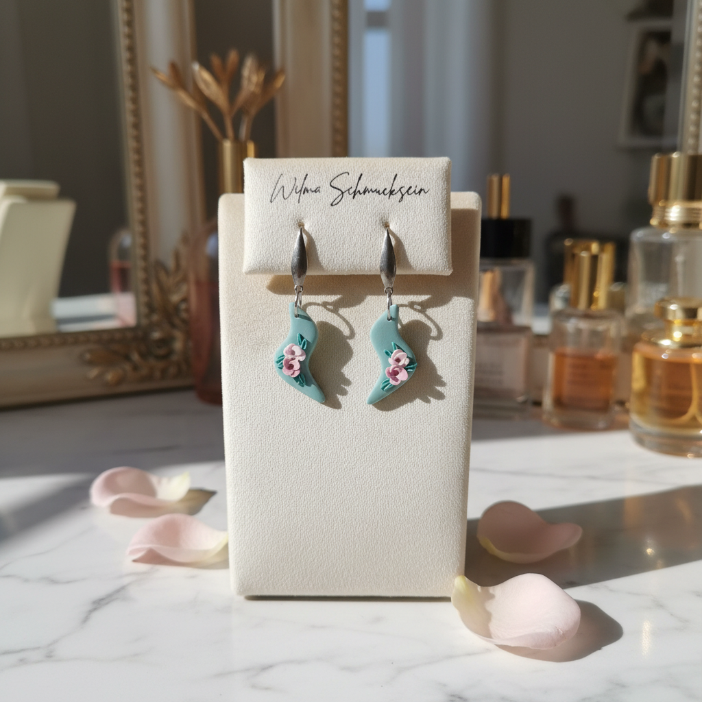 Ohrstecker mit  Blumen