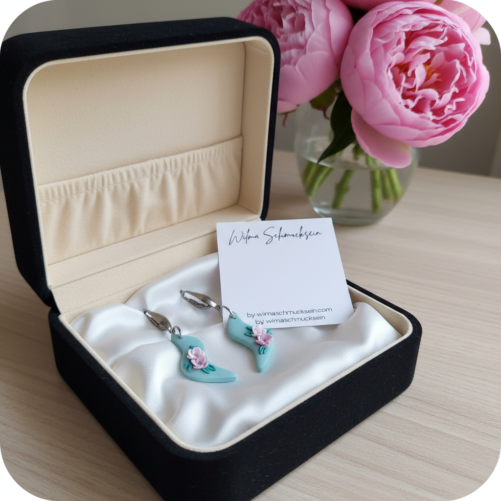 Ohrstecker mit  Blumen